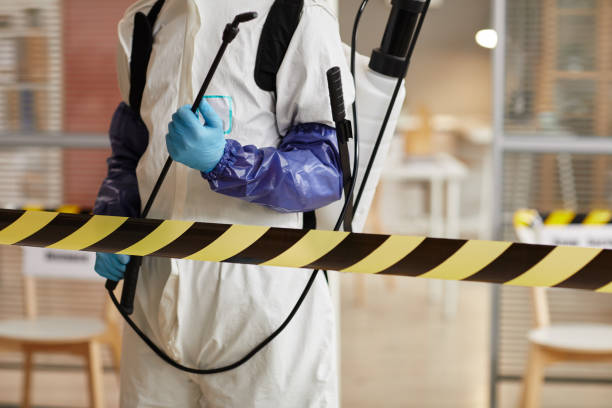 Professional Blood Cleanup technician working in Clarkson, KY